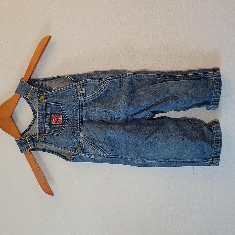 Vintage Perfect Pals Jean Overall Tuff Kids 12M